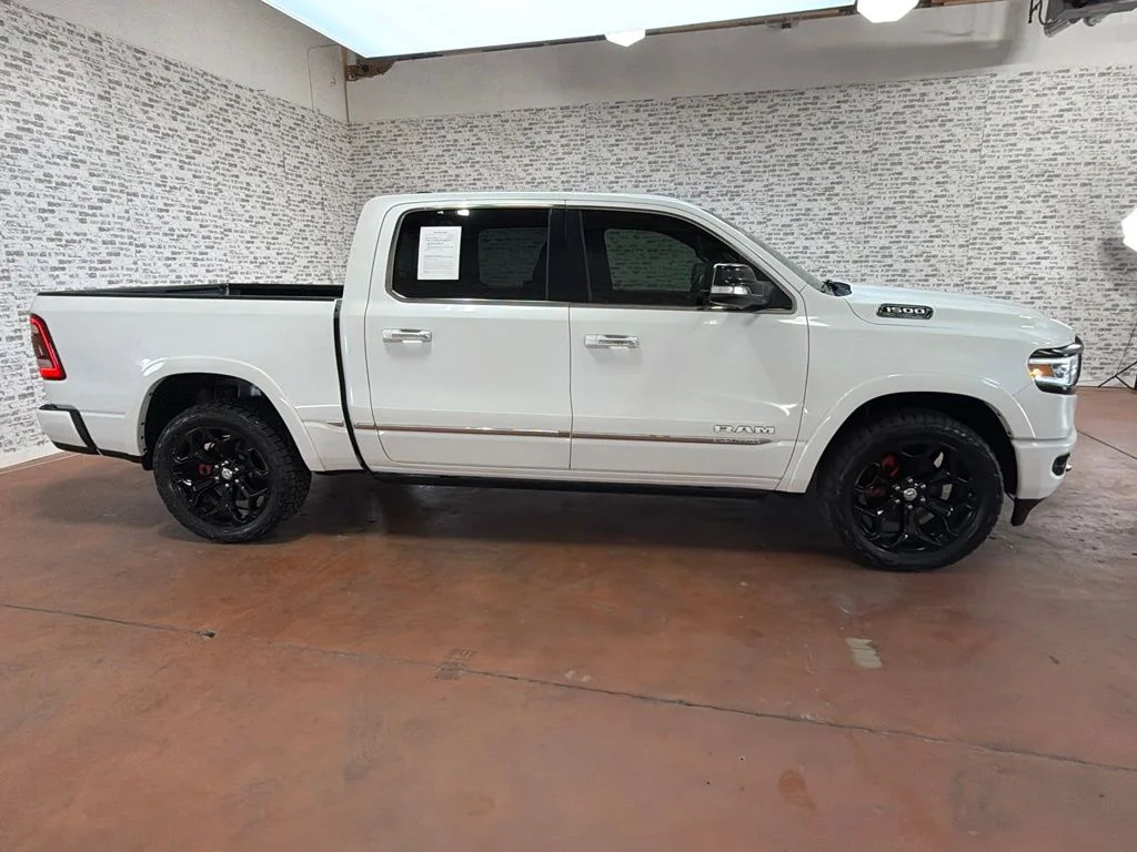Used 2019 Ivory White Tri-Coat Pearlcoat Ram Limited image 8