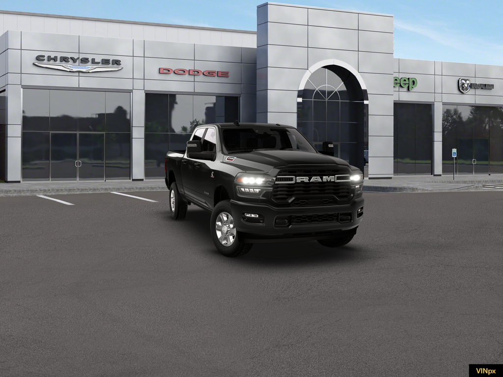 New 2026 Diamond Black Crystal Pearl-Coat Exterior Paint RAM Big Horn image 15