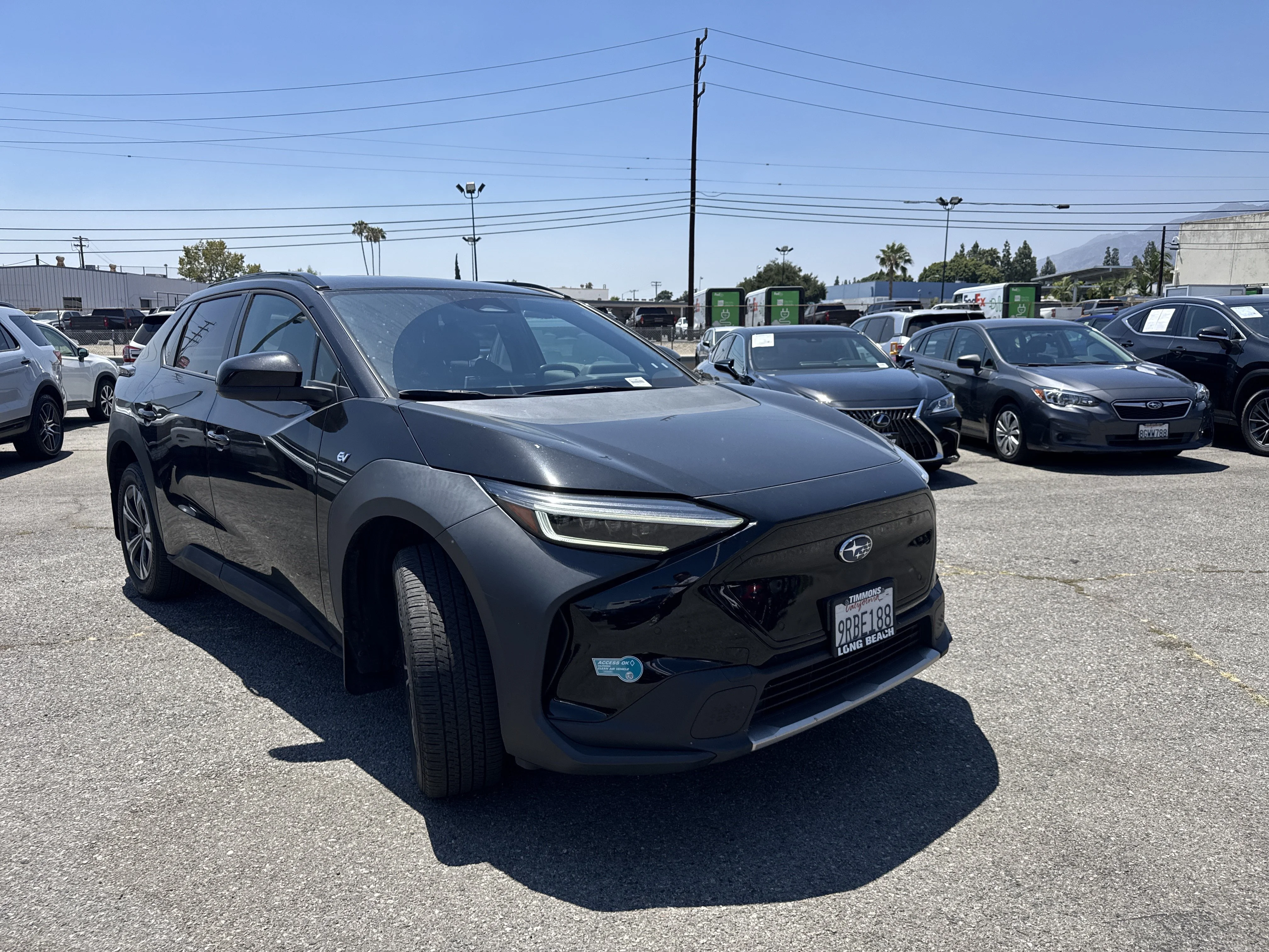Used 2024 Galactic Black Subaru Premium image 2