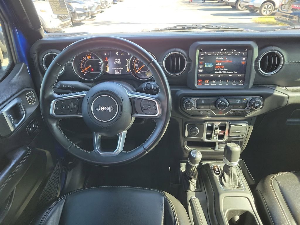 Used 2020 Blue Jeep Unlimited Sahara image 18