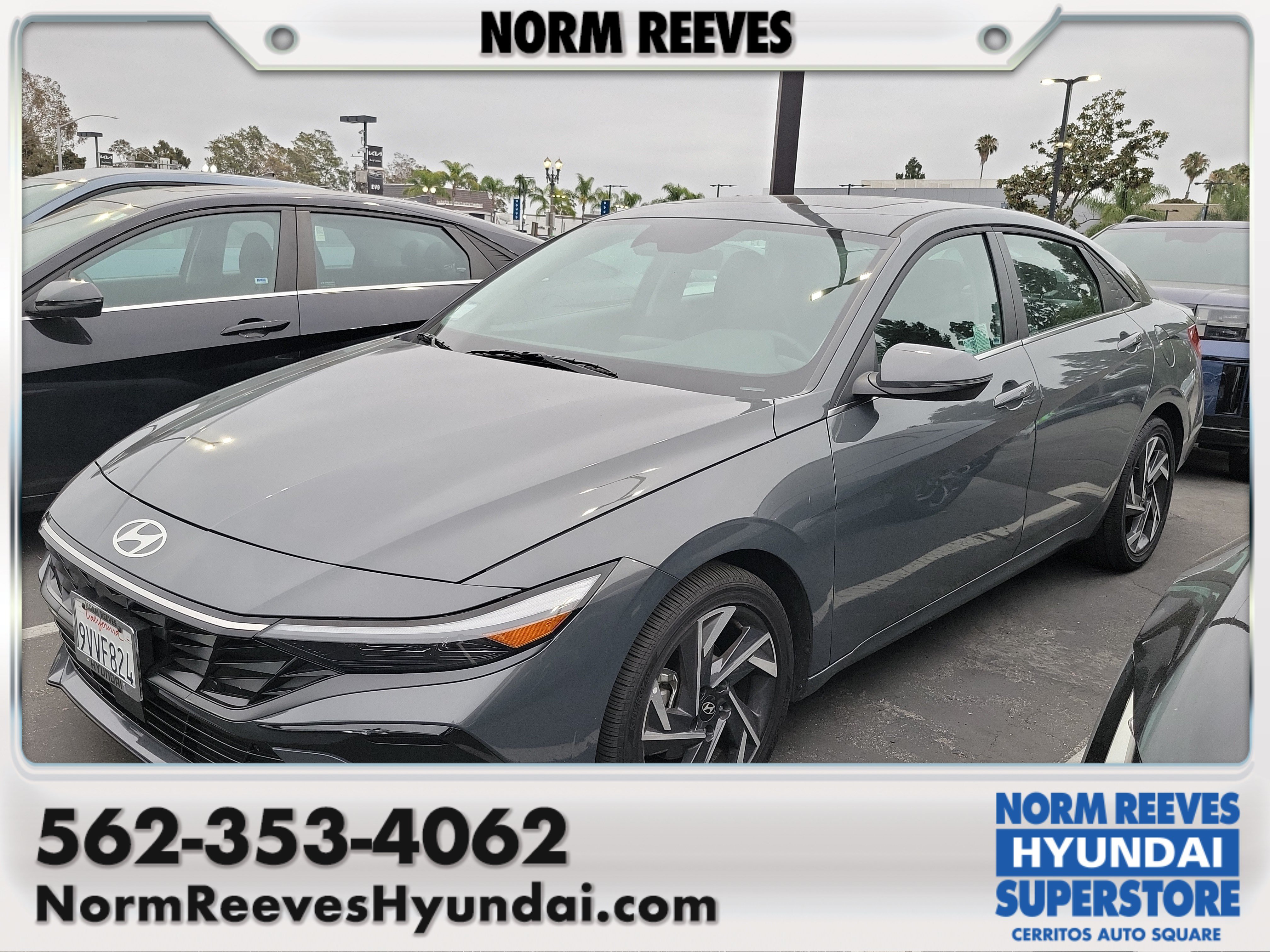 Certified Used 2025 Ecotronic Gray Hyundai Limited image 1