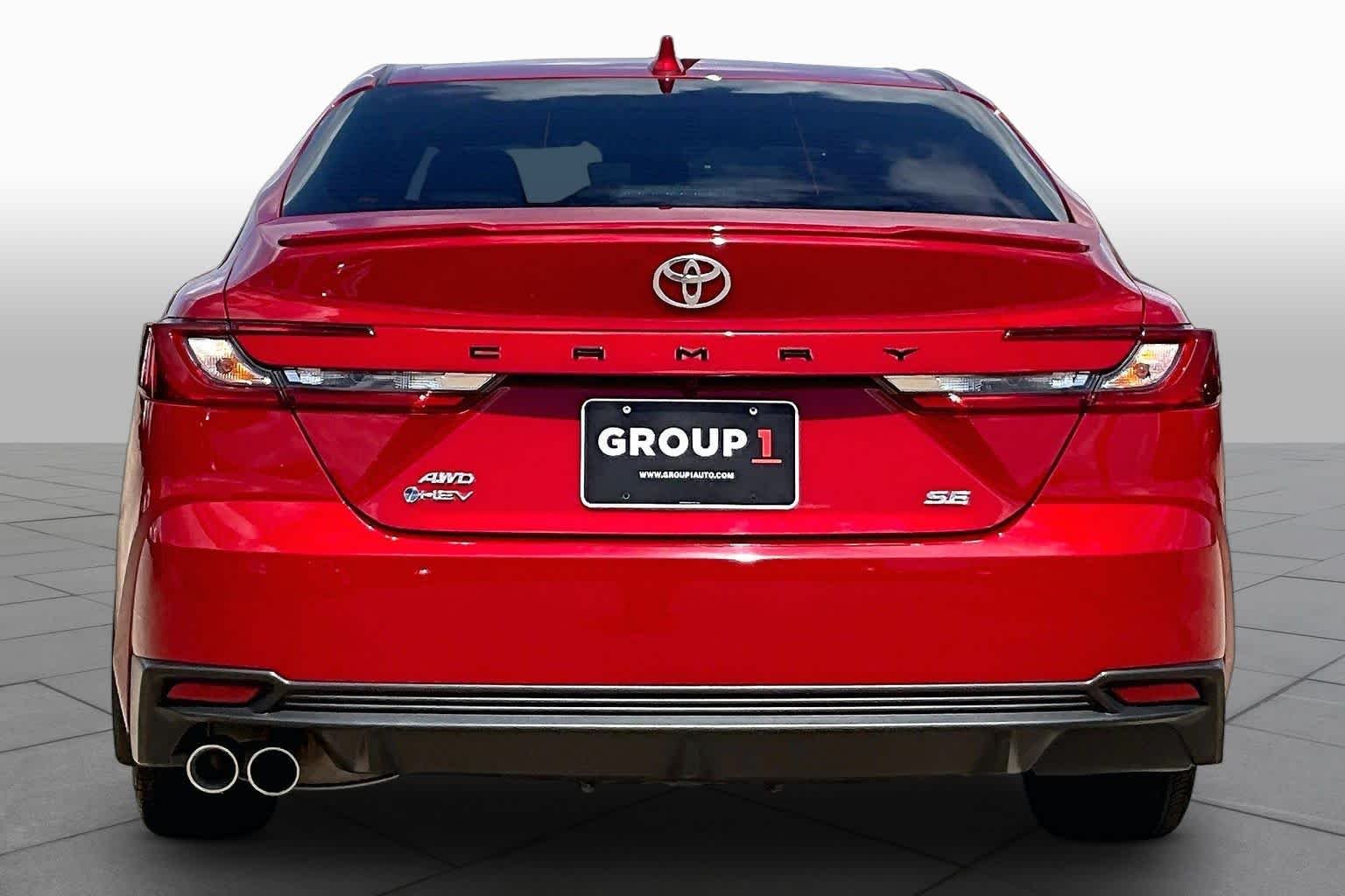 Used 2025 Supersonic Red Toyota SE image 5