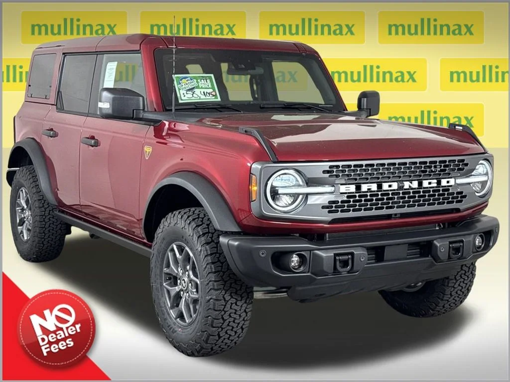 New 2025 Red Ford Badlands image 1