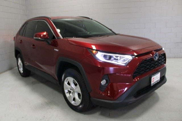 Certified Used 2021 Red Toyota XLE image 1