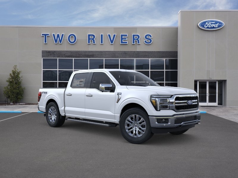 New 2026 Star White Metallic Tri-Coat Ford Lariat® image 7
