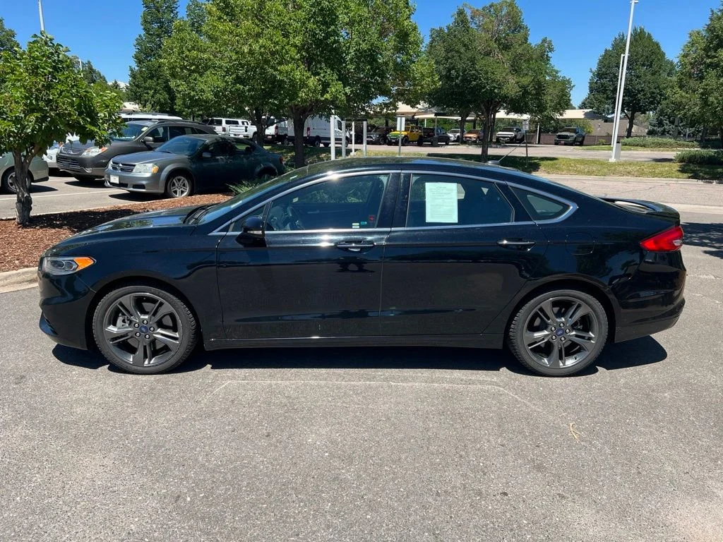 Used 2017 Shadow Black Ford Sport image 2