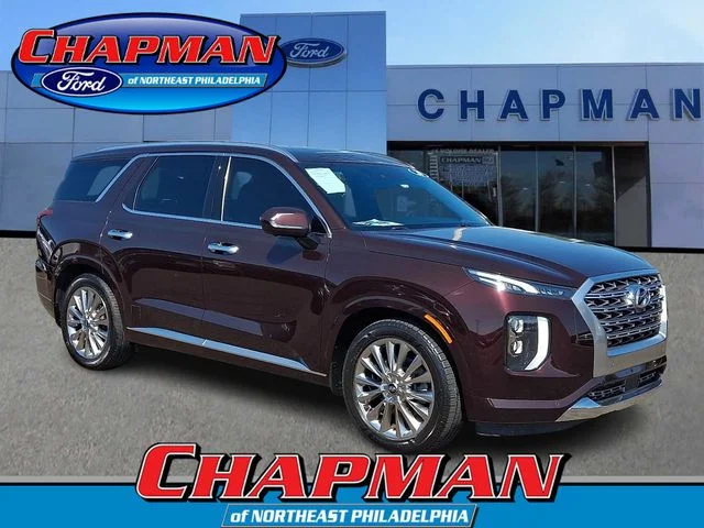 Certified Used 2020 Burgundy Hyundai Limited image 1