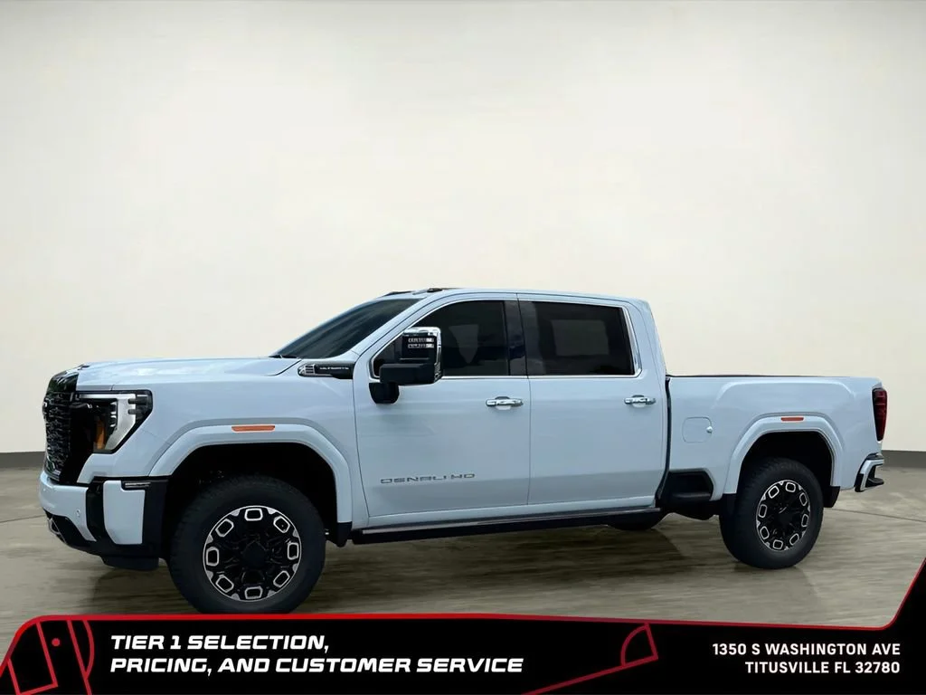 New 2026 Glacier White Tricoat GMC Denali Ultimate image 2