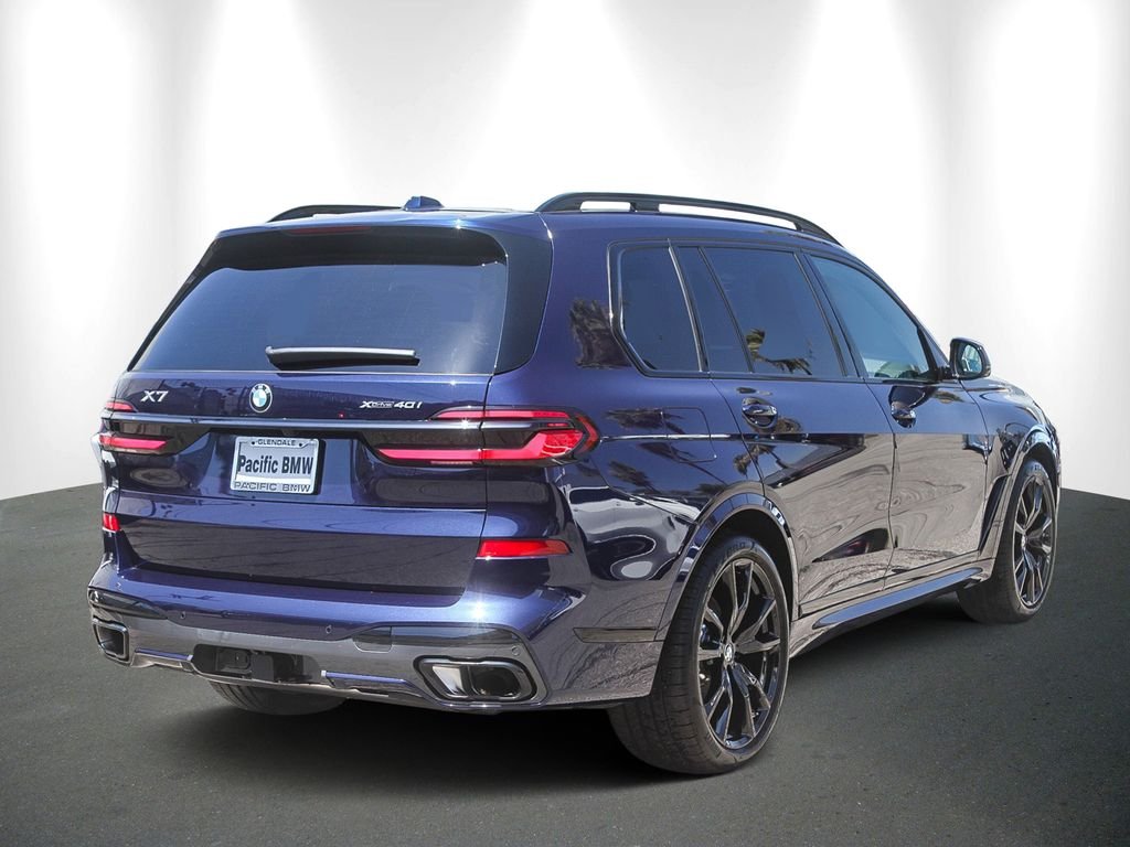Used 2026 Tanzanite Blue II Metallic BMW xDrive40i image 6