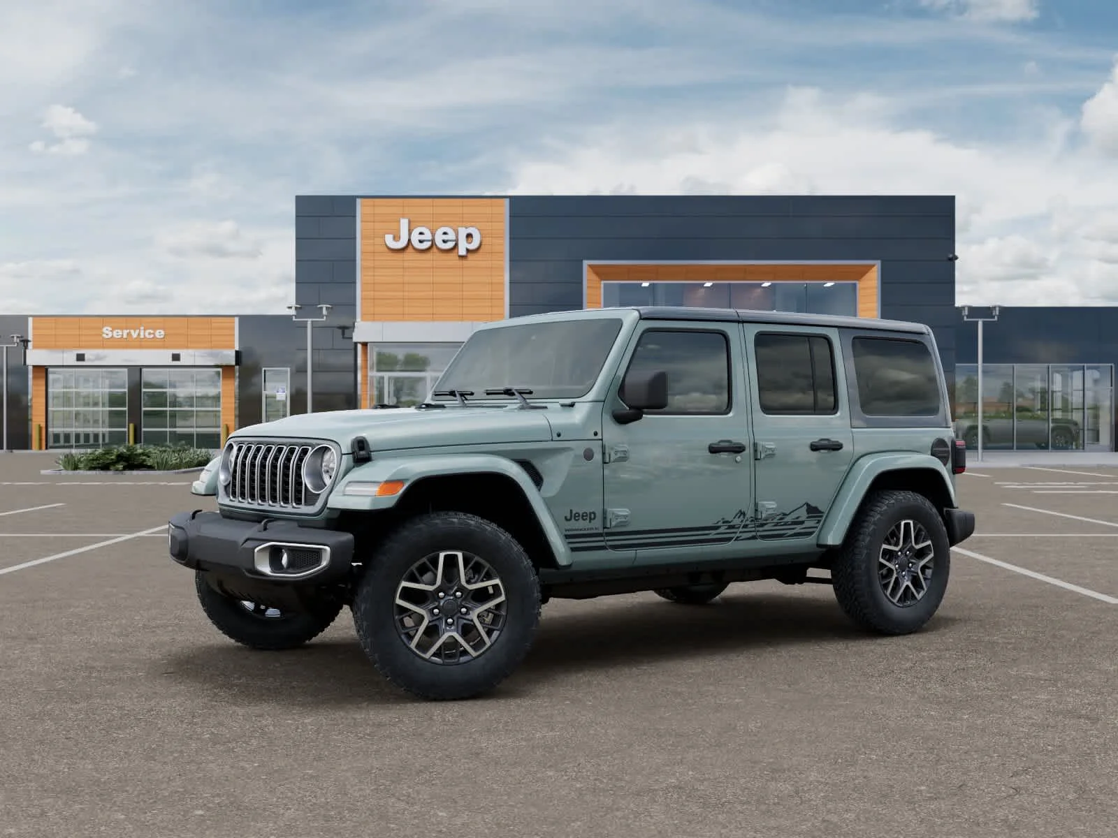 New 2026 Earl Clearcoat Jeep Sahara image 2