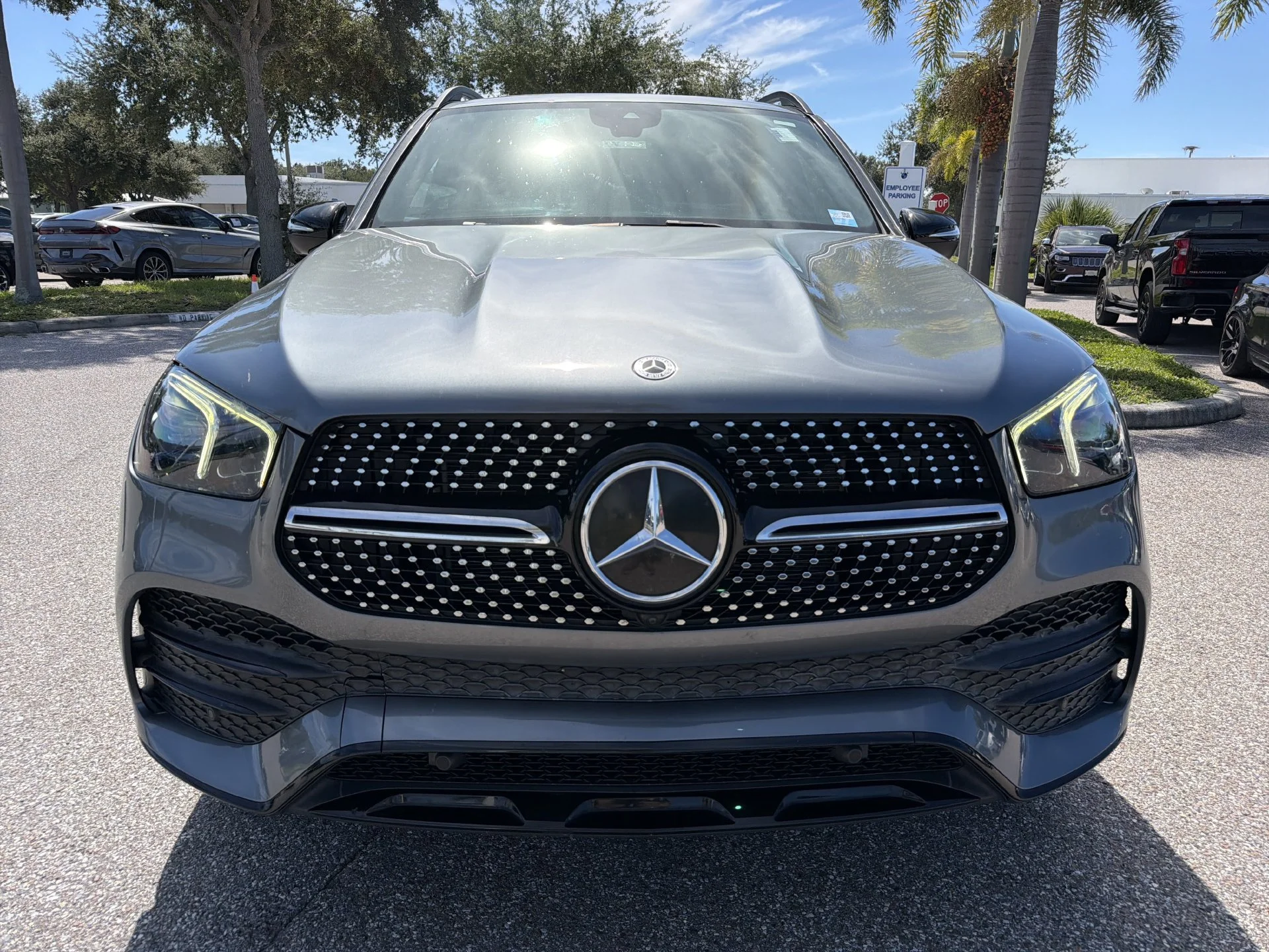 Used 2021 Gray Mercedes-Benz GLE 350 image 2
