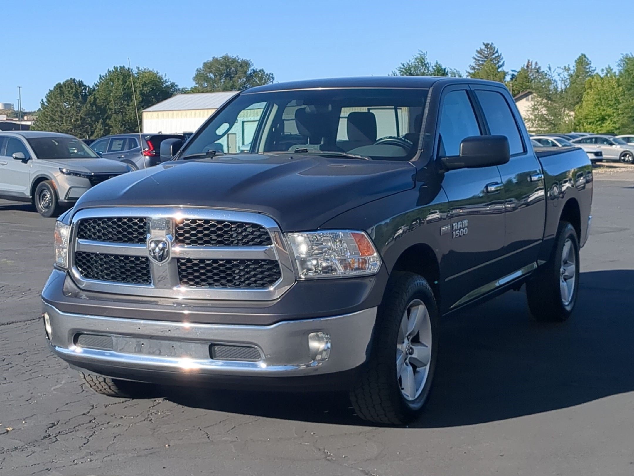 Used 2017 Granite Crystal Metallic Clearcoat Ram SLT image 8