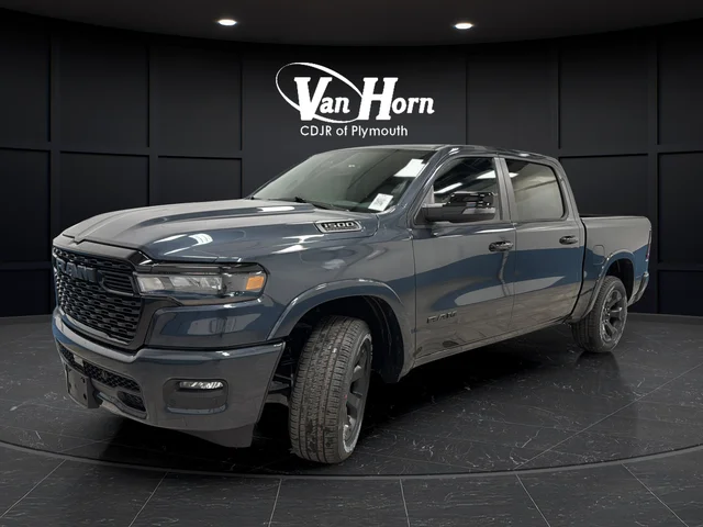 New 2026 Forged Blue Metallic Exterior Paint RAM Big Horn/Lone Star image 3