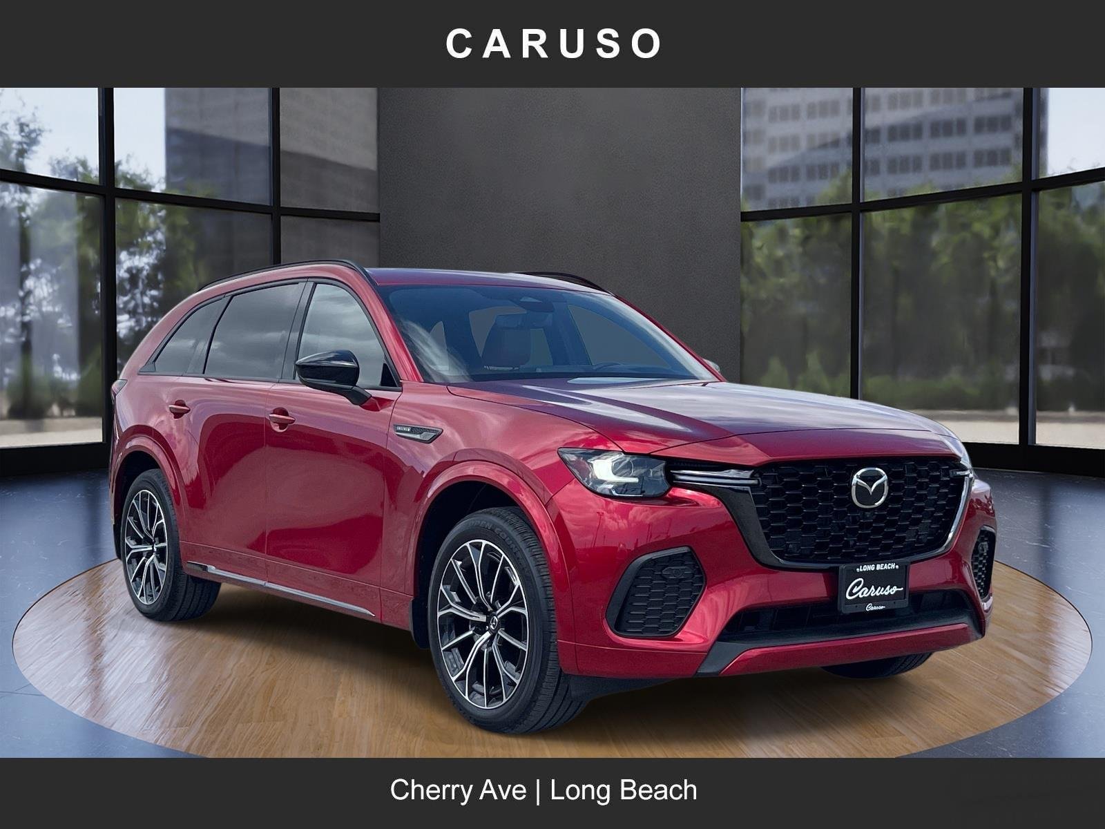Certified Used 2025 Red Mazda 3.3 Turbo S Premium Plus image 1