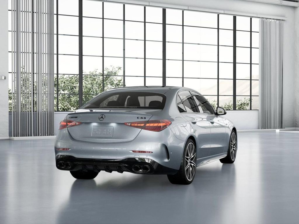 New 2026 Cirrus Silver Metallic Mercedes-Benz AMG® C 43 4MATIC® Sedan image 65