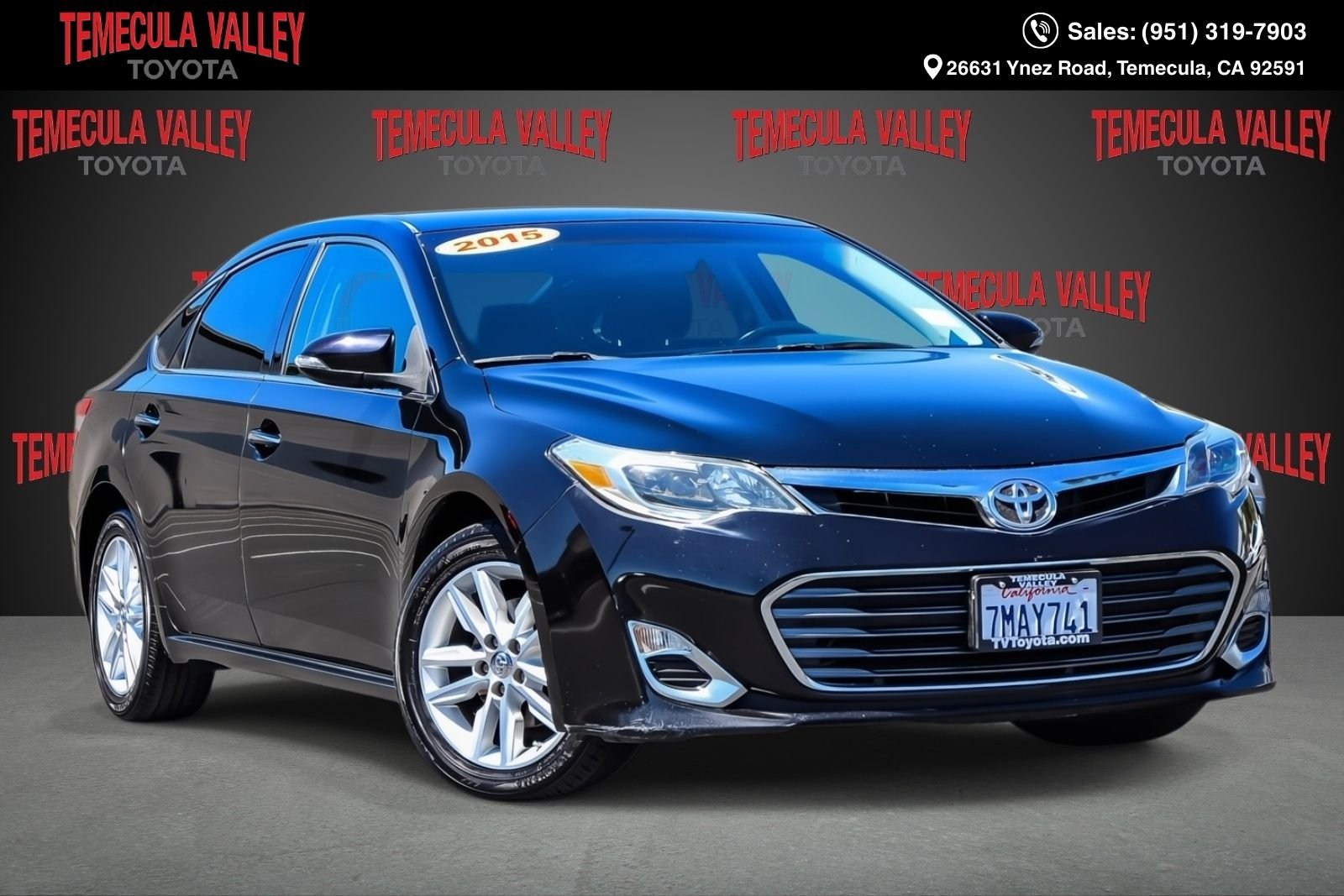 Used 2015 Attitude Black Toyota XLE image 1