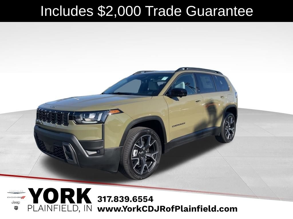 41 Exterior Paint 2026 Jeep Cherokee Overland 4WD SUV / Crossover Four-Wheel Drive