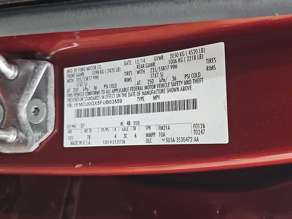 Used 2015 White Ford SE image 40