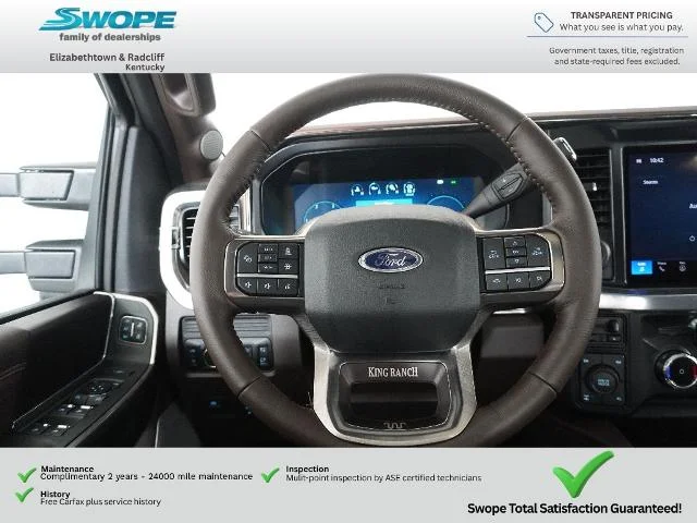New 2026 Star White Metallic Tri-Coat Ford F-250® King Ranch® image 61