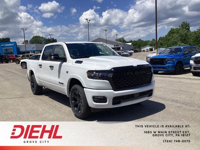 New 2026 Bright White Clearcoat RAM Big Horn/Lone Star image 1