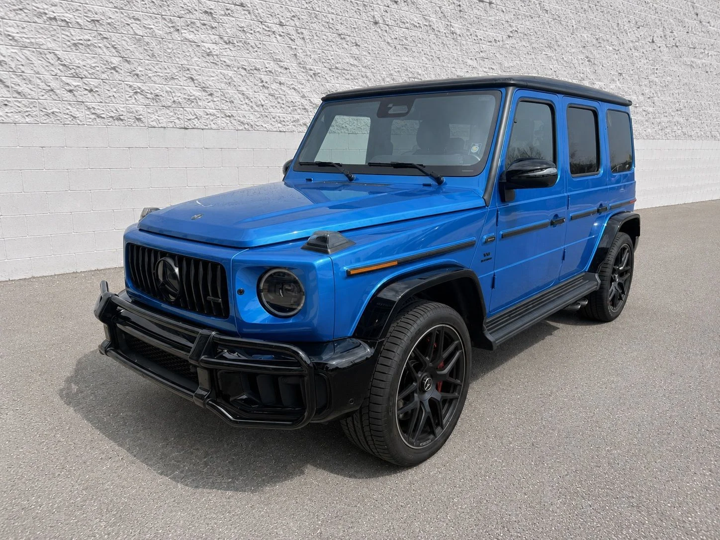 Used 2025 MANUFAKTUR South Sea Blue Metallic Mercedes-Benz G 63 AMG® image 1