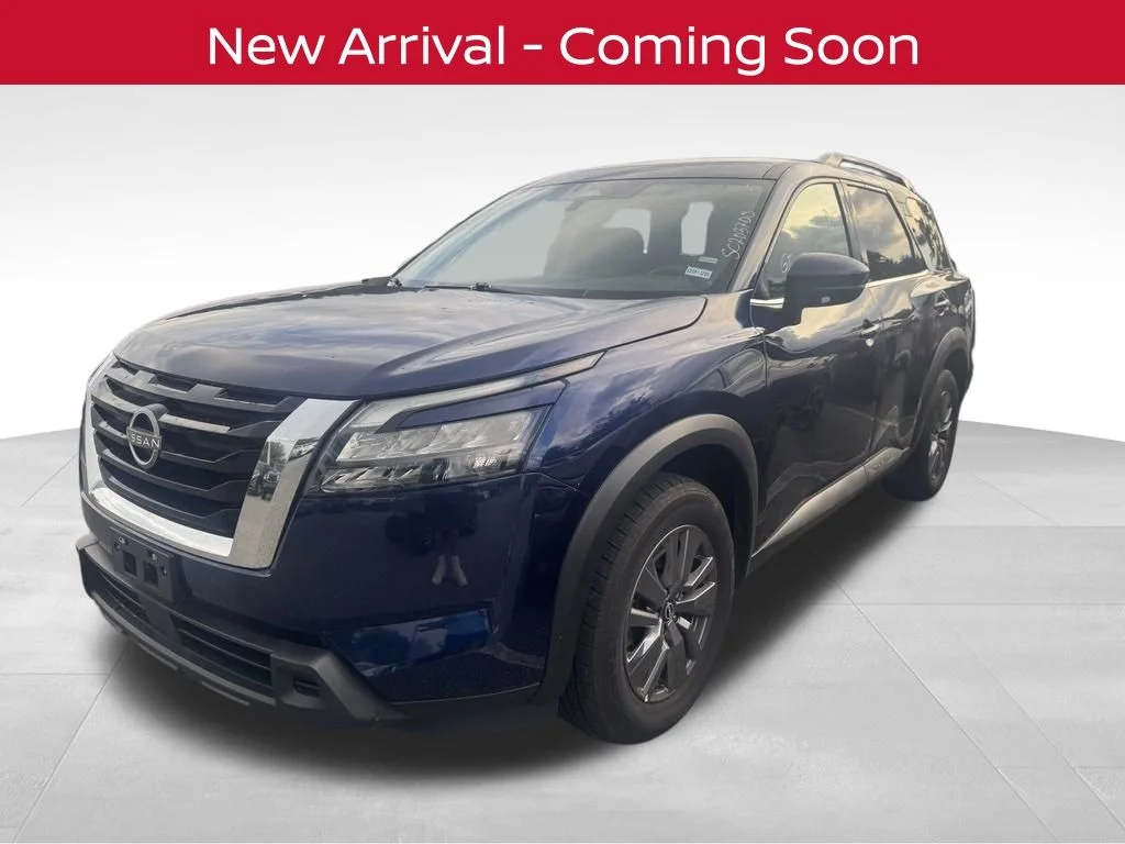 Certified Used 2025 Blue Nissan SV image 2