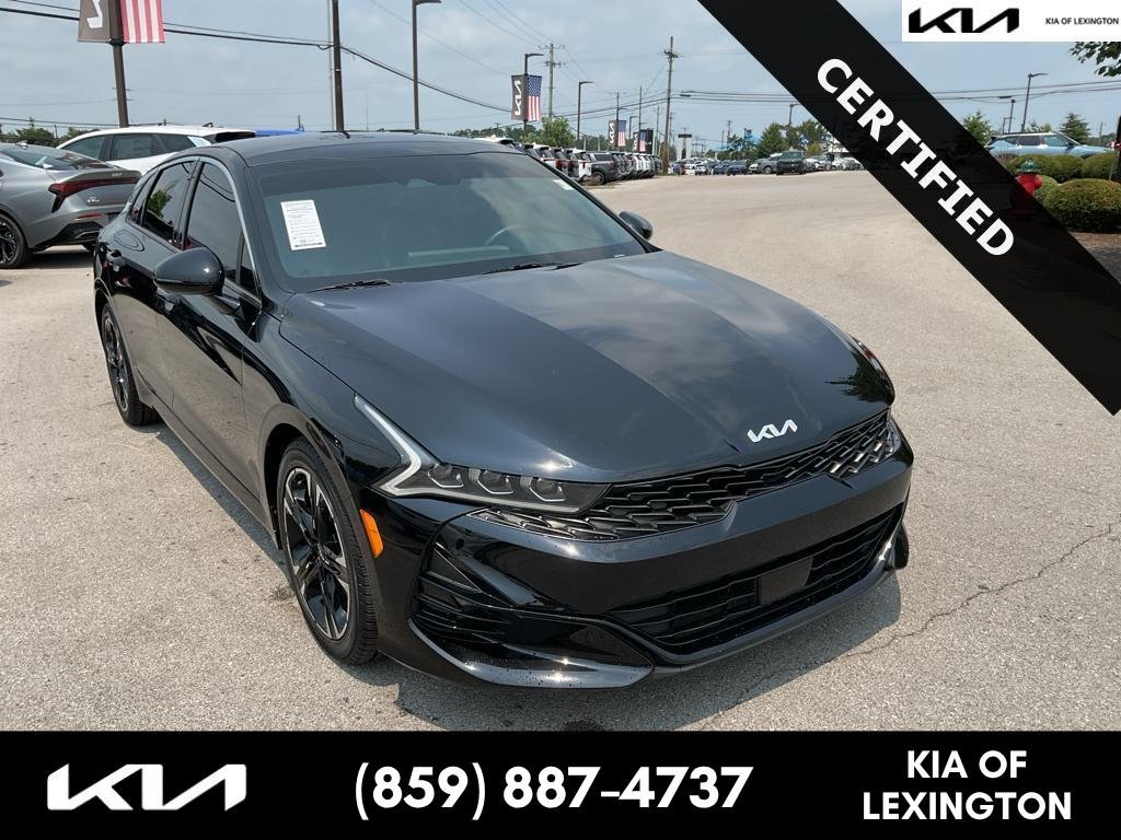 Used 2023 Ebony Black Kia GT-Line image 1