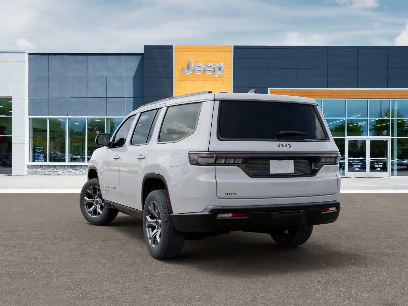 New 2026 Bright White Clear-Coat Exterior Paint Jeep Limited Altitude image 3