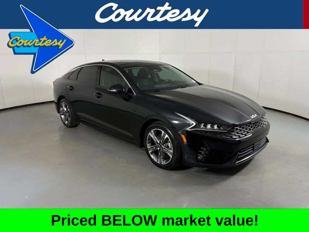 Used 2024 Ebony Black Kia EX image 1