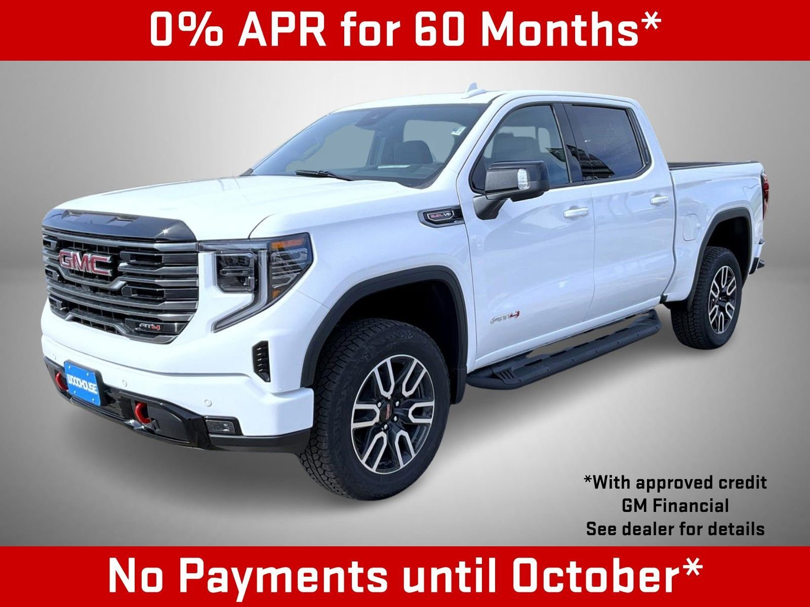 New 2026 Summit White GMC AT4 image 1