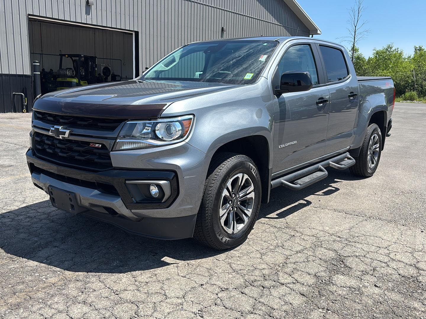 Used 2021 Satin Steel Metallic Chevrolet 4WD Z71 image 3
