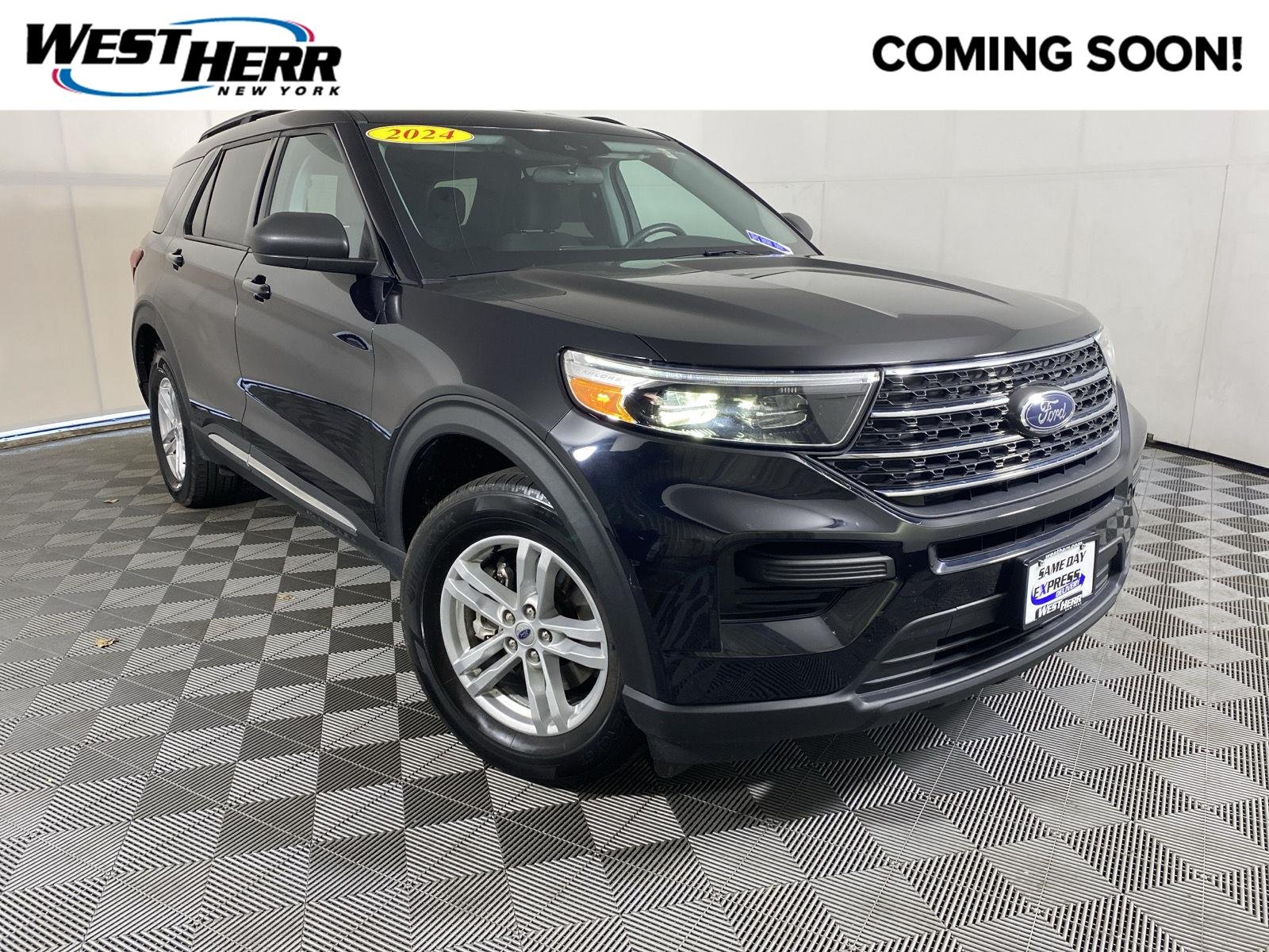 Used 2024 Agate Black Ford XLT image 1
