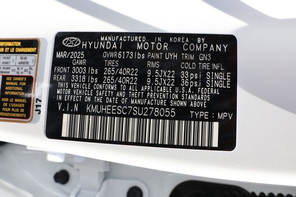 Used 2025 White Genesis 3.5T Prestige image 52