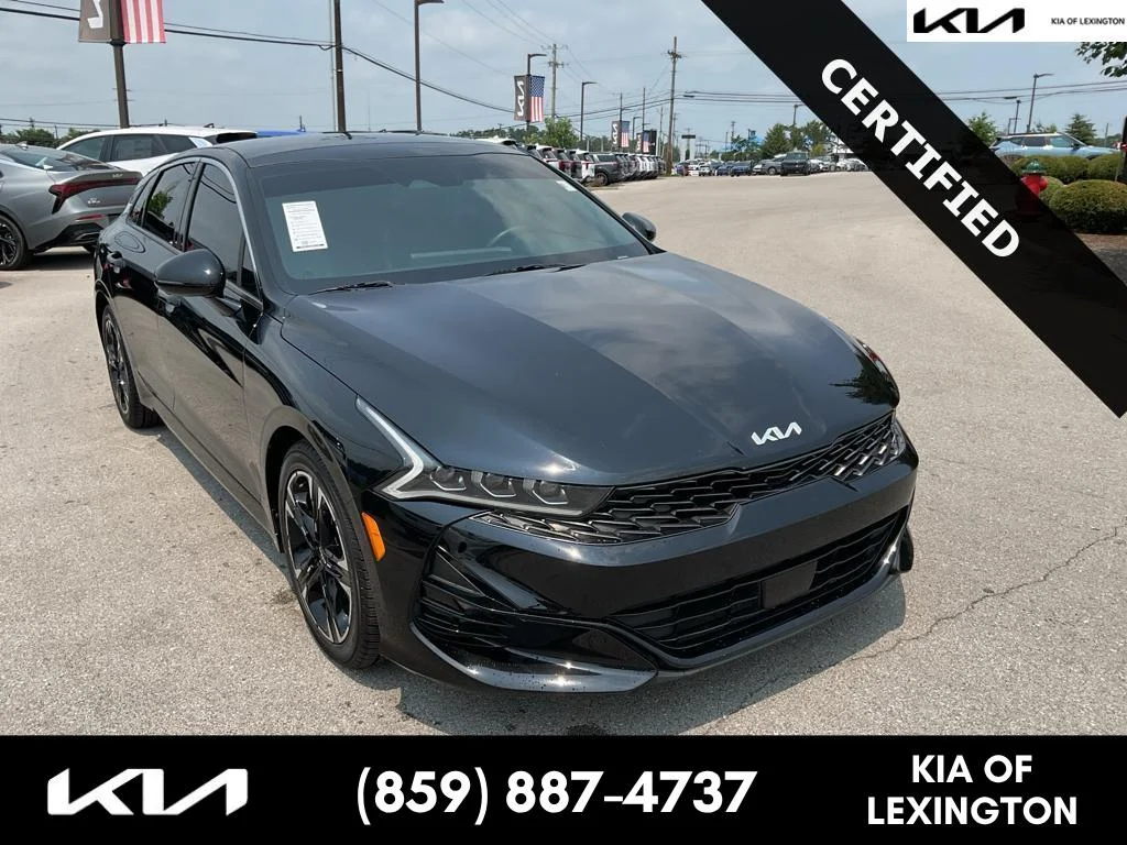 Certified Used 2023 Ebony Black Kia GT-Line image 1