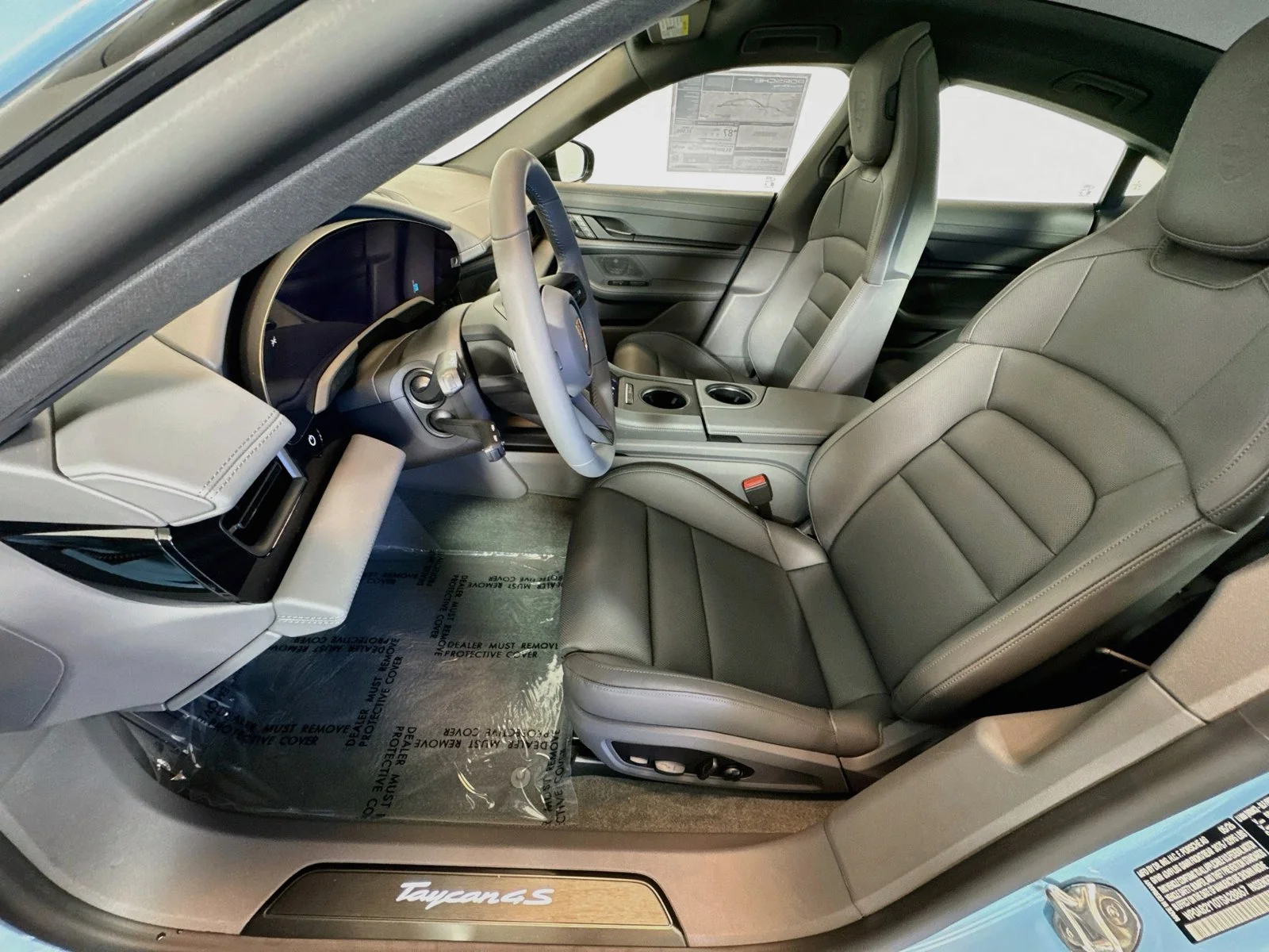 New 2026 Frozen Blue Metallic Porsche 4S Black Edition image 5