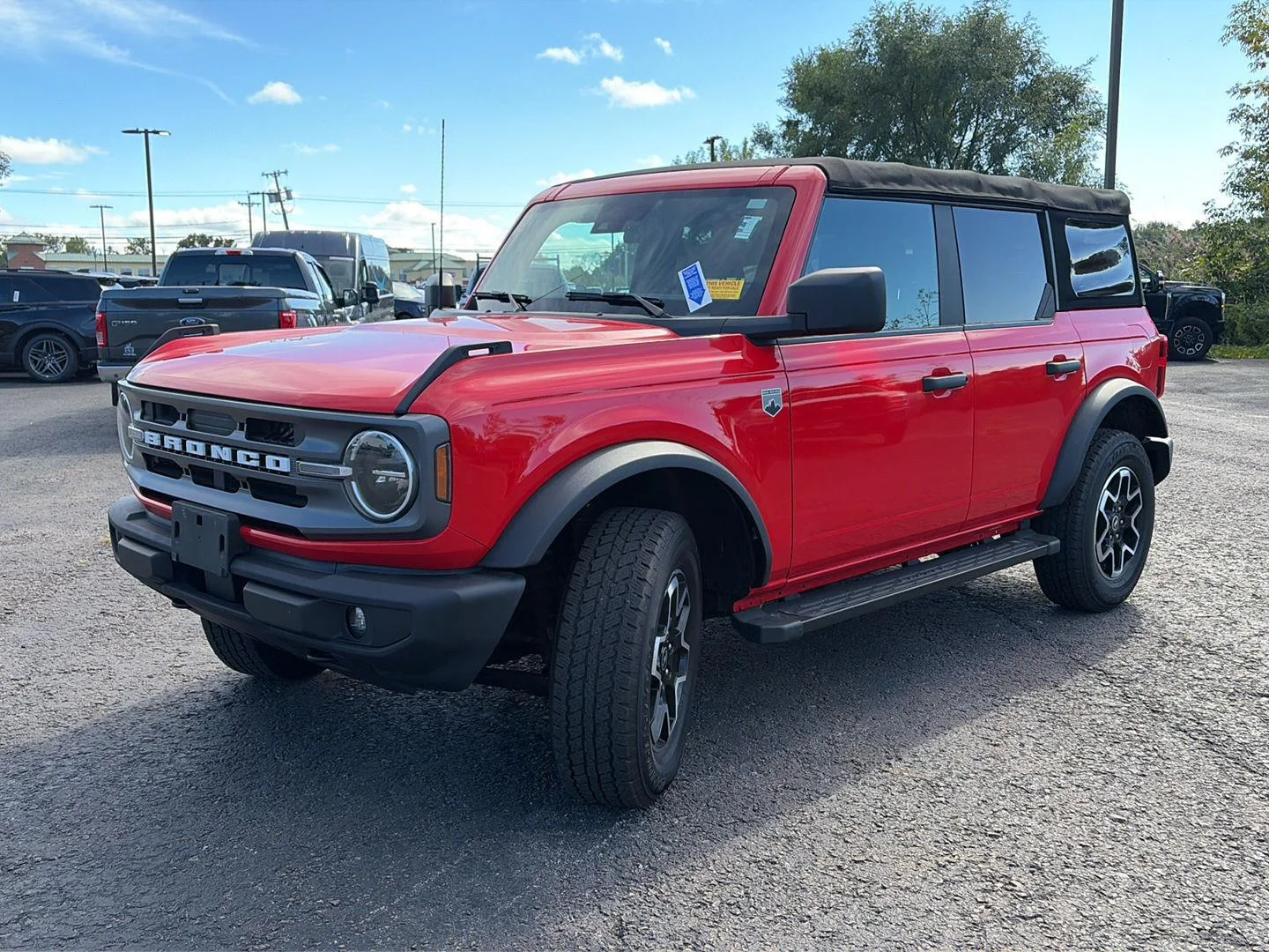 Used 2021 Race Red Ford Big Bend image 2