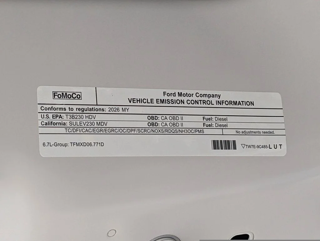 New 2026 Star White Metallic Tri-Coat Ford F-250® Platinum® image 36