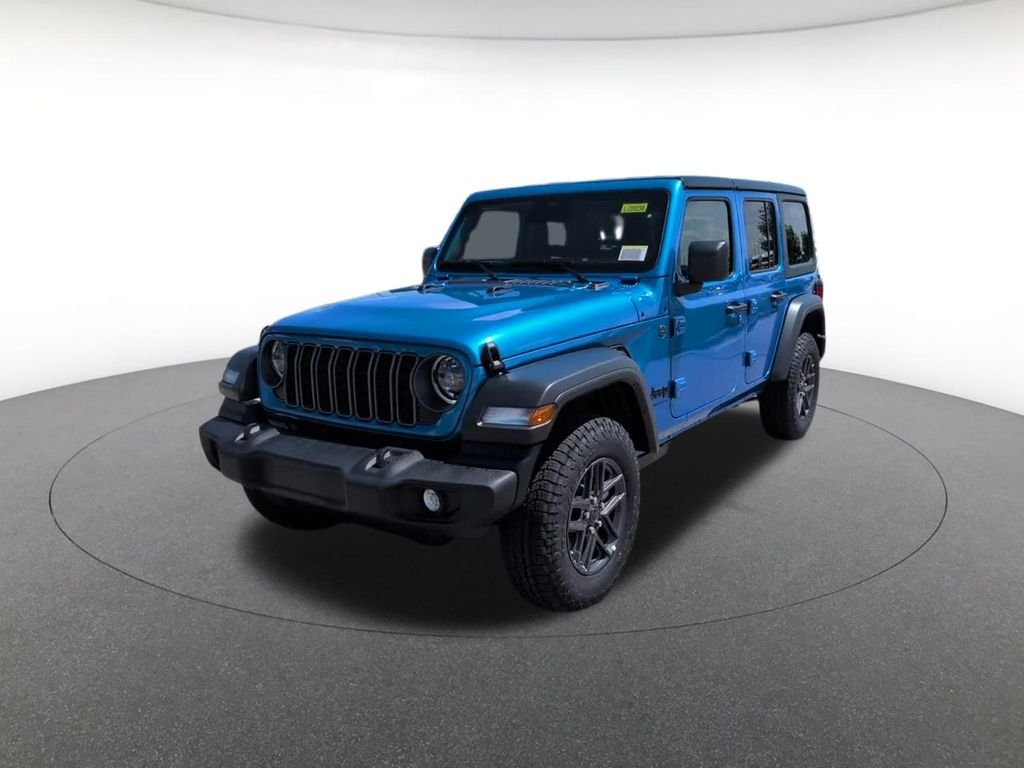 New 2026 Hydro Blue Pearl-Coat Exterior Paint Jeep Sport S image 2