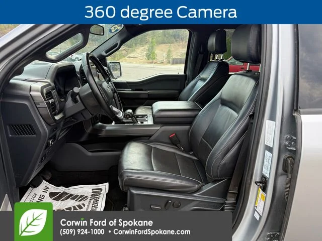 Certified Used 2025 Iconic Silver Metallic Ford Lariat image 3