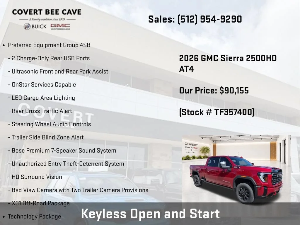 New 2026 Volcanic Red Tintcoat GMC AT4 image 22