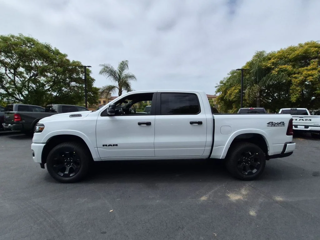 New 2026 Bright White Clear-Coat Exterior Paint RAM Big Horn/Lone Star image 8
