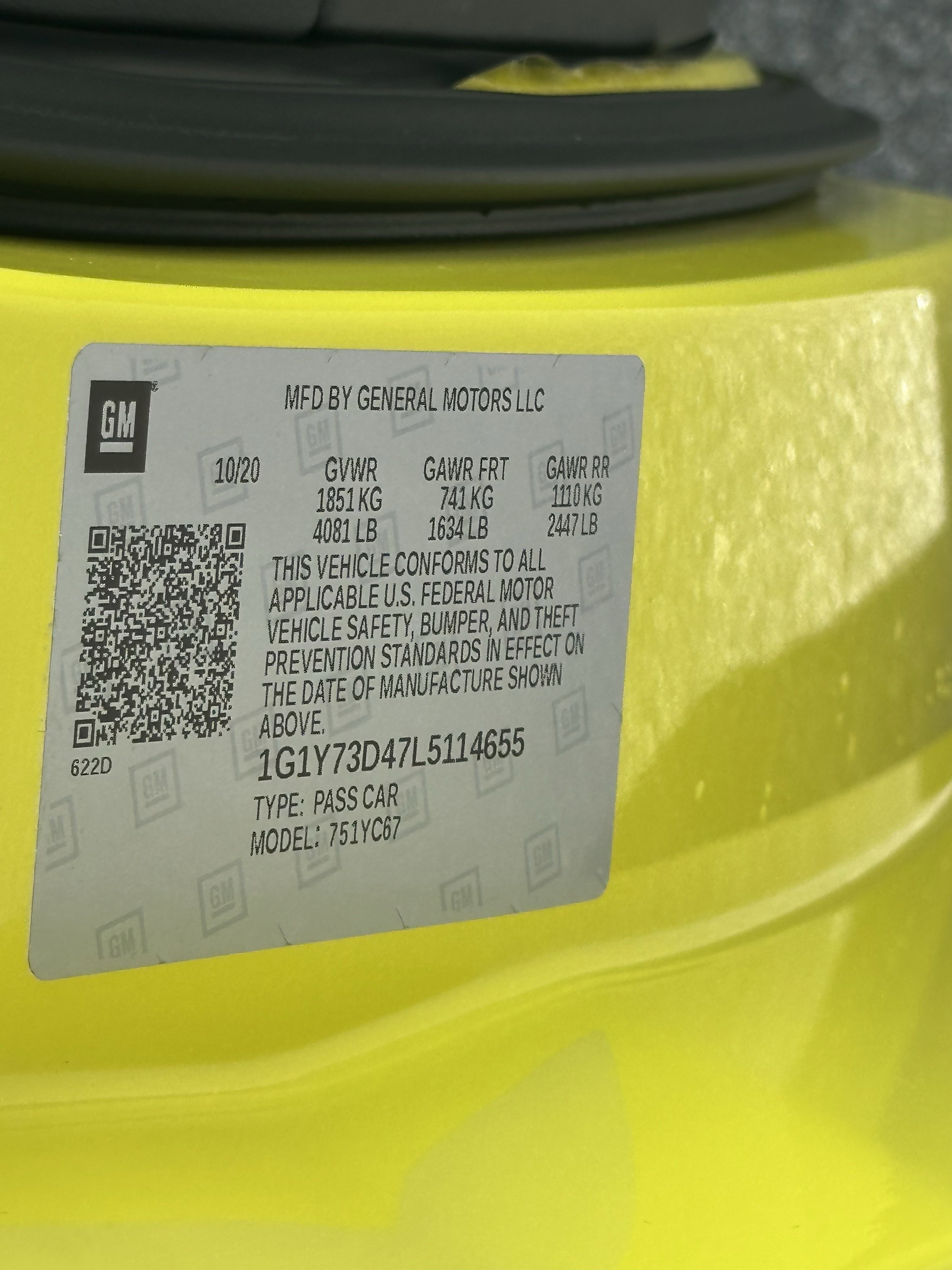 Used 2020 Accelerate Yellow Metallic Chevrolet 2LT image 33