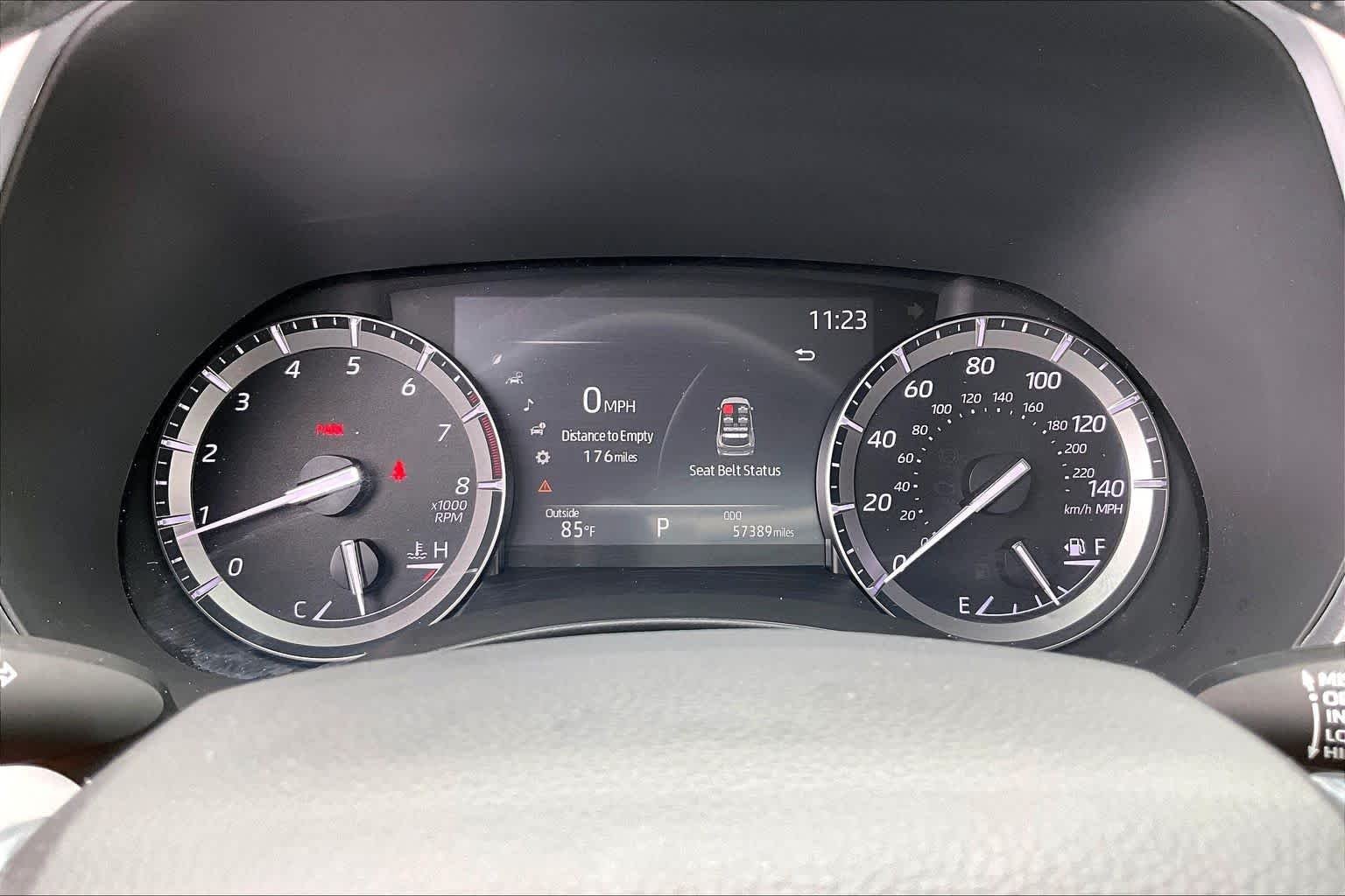 Used 2021 Magnetic Gray Metallic Toyota XLE image 24