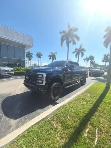 Used 2025 Antimatter Blue Metallic Ford Lariat image 29