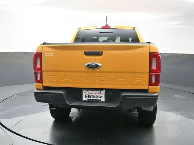 Used 2021 Orange Ford Lariat image 6