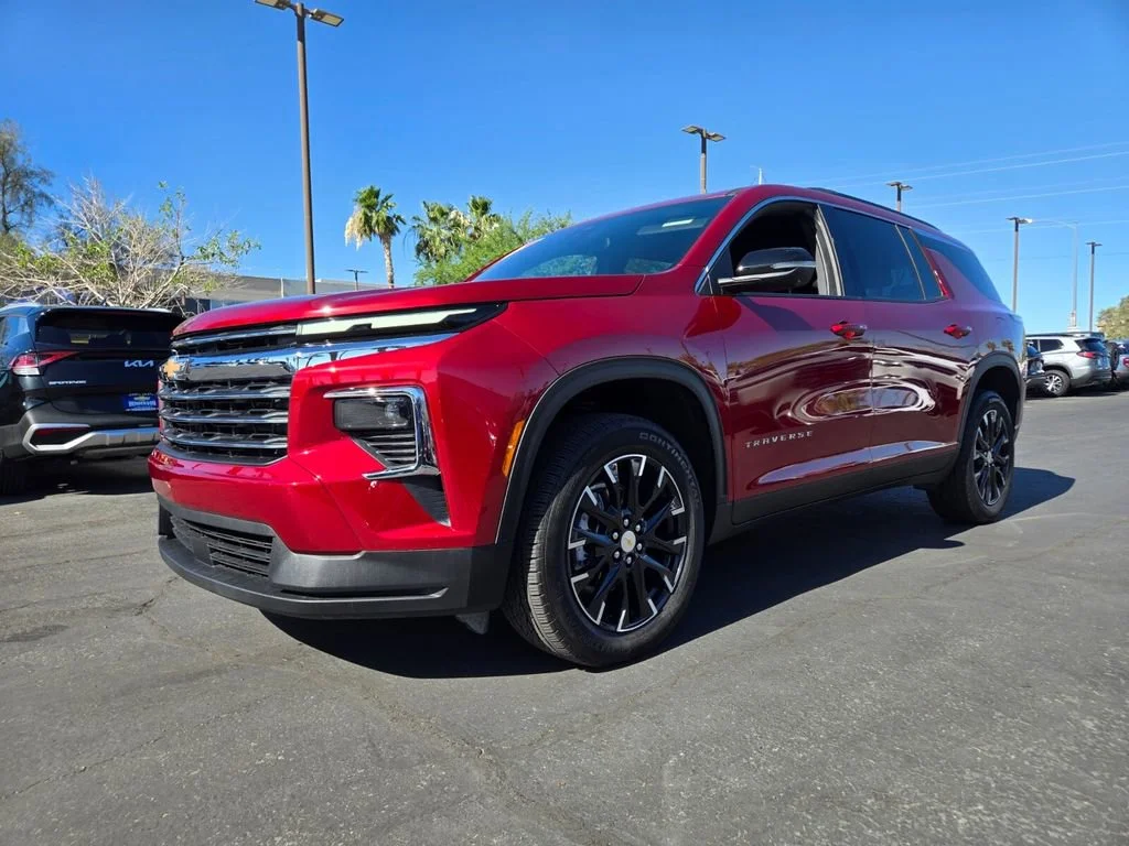 Used 2025 Radiant Red Tintcoat Chevrolet LT image 2