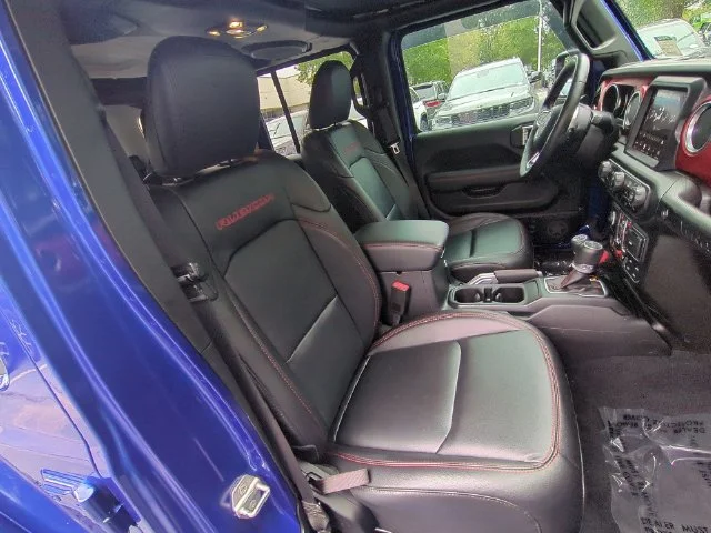 Used 2019 Blue Jeep Unlimited Rubicon image 32