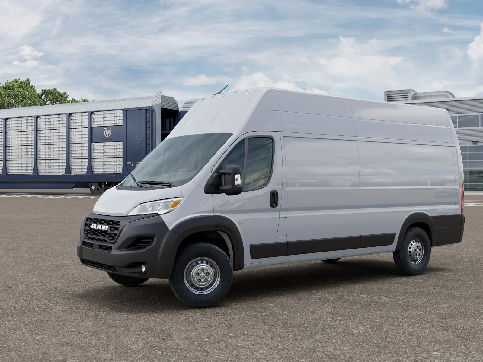 New 2026 Bright White Clearcoat RAM TRADESMAN image 1