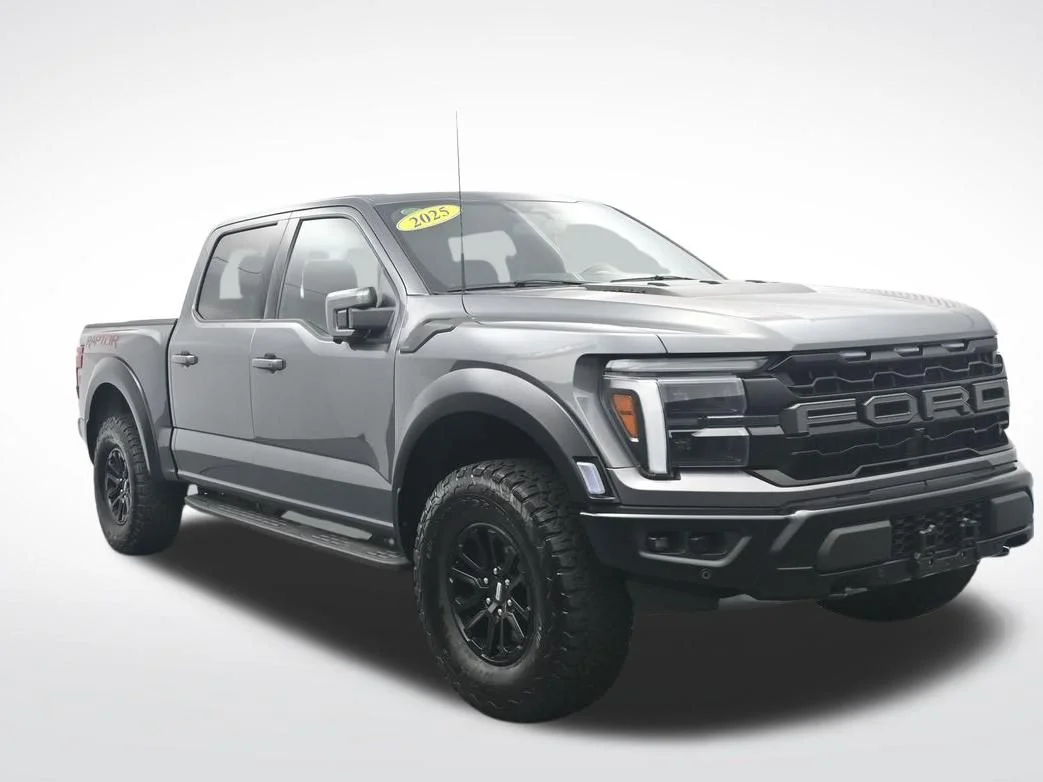 Used 2025 Gray Metallic Ford Raptor image 3