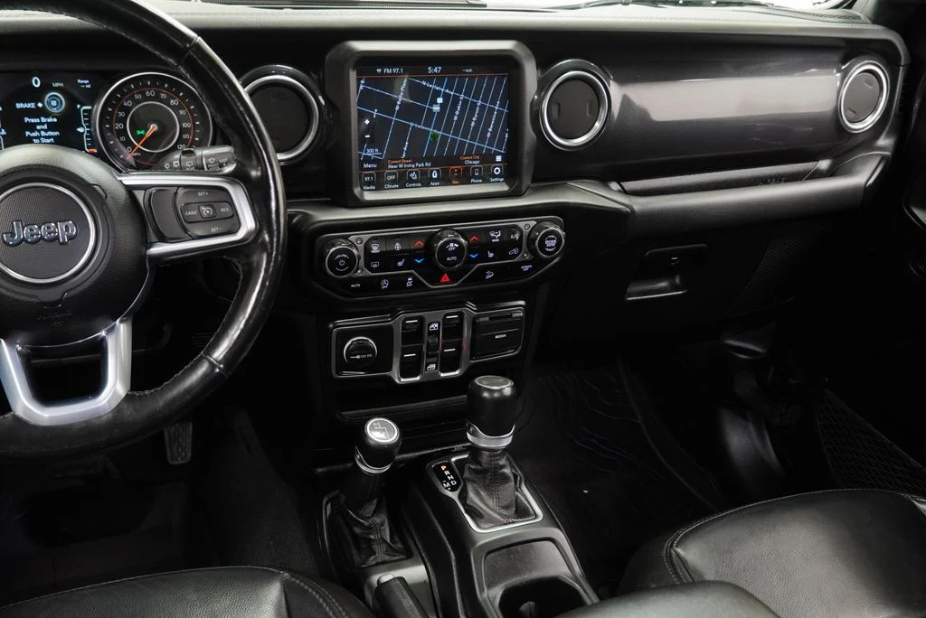 Used 2021 Gray Jeep Unlimited Sahara Altitude image 25